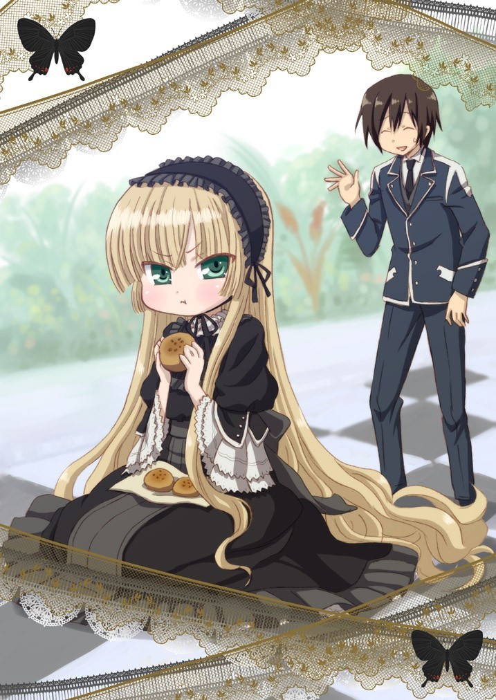 Госик арты - Anime Art, Аниме, Gosick, Хорошая пара, Kazuya Kujou, Длиннопост, Victorica De Blois