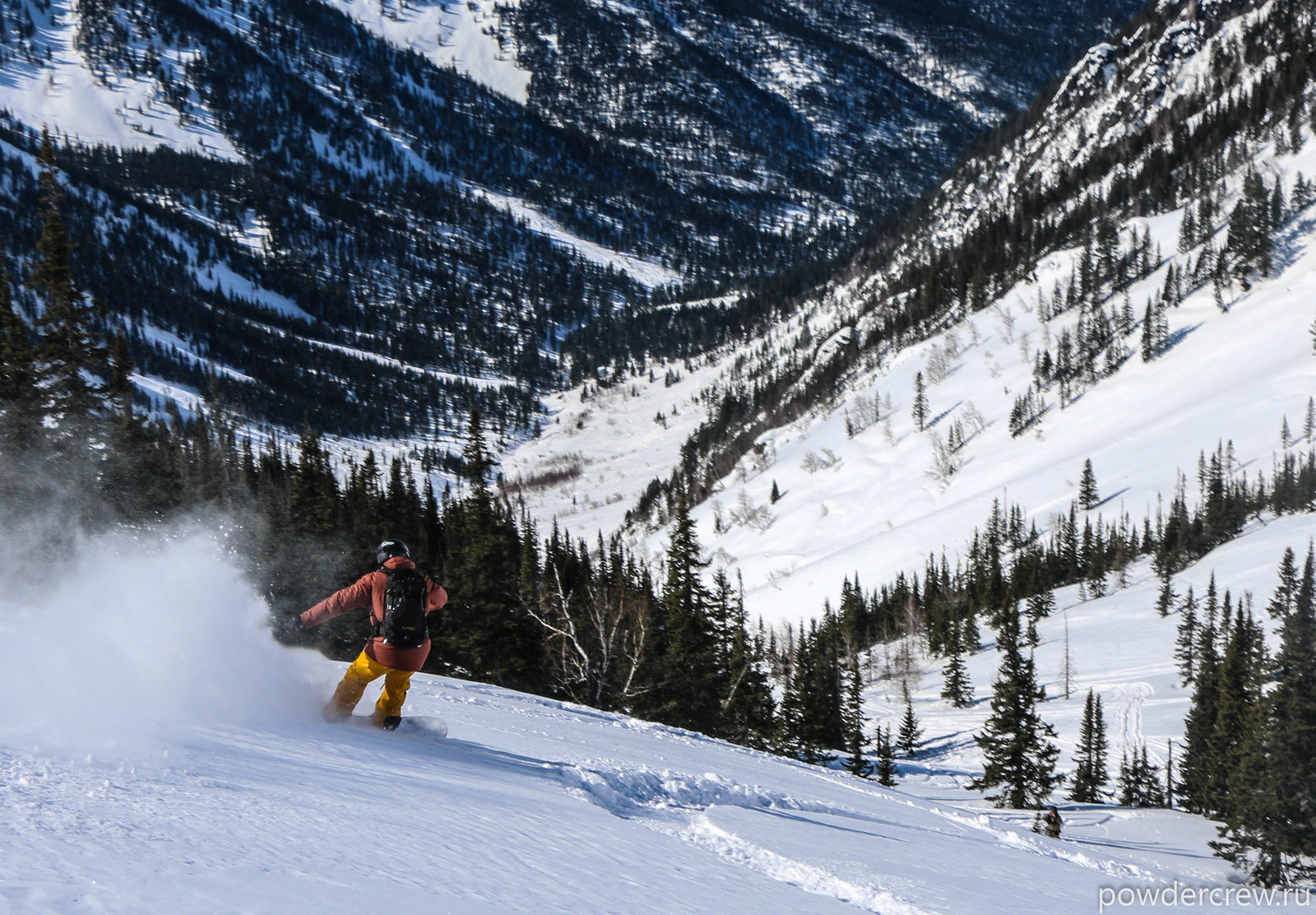 Freeride on Lake Baikal in March - My, Baikal, Freeride, Snowboard, Mamai, Longpost