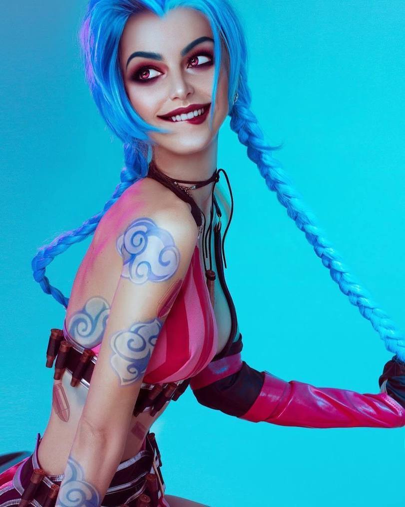 Jinx - Jinx, Cosplay, League of legends, Girls, The photo, Games, Milota, Longpost