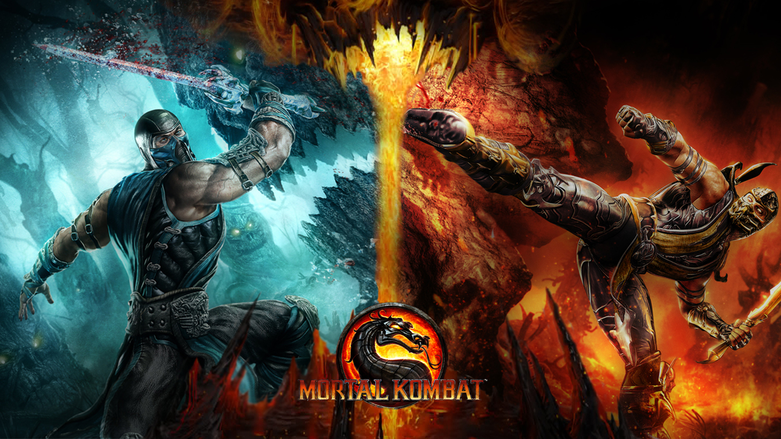 Men are divided into two types. - Sub-Zero, Scorpion, Mortal kombat, Sub Zero, Scorpio (Mortal Kombat)