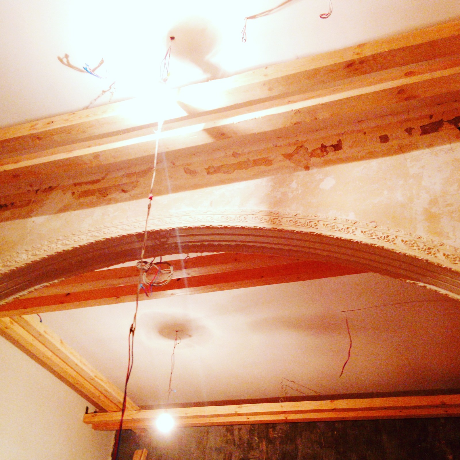 About repair, continued - My, Repair, Loft, Chandelier, Longpost