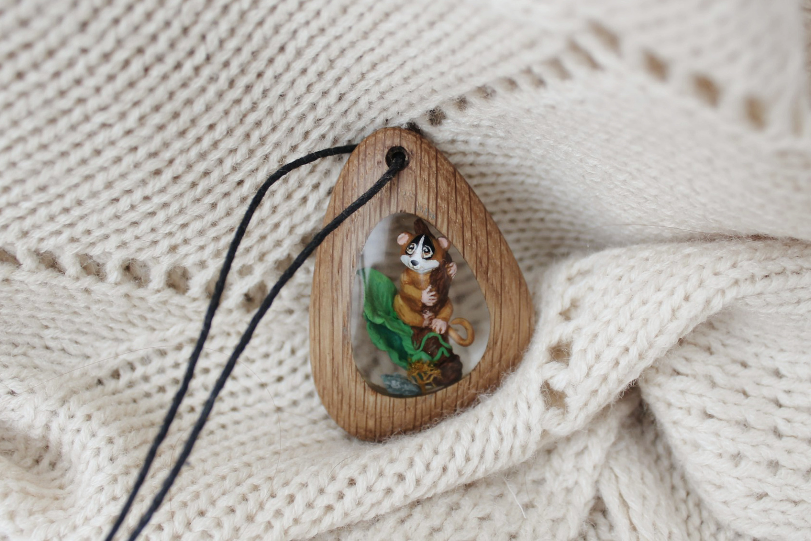 Foxes, foxes .. and a few other animals - My, My, Handmade, Needlework, Pendant, Polymer clay, Fox, Handmade, With your own hands, Longpost