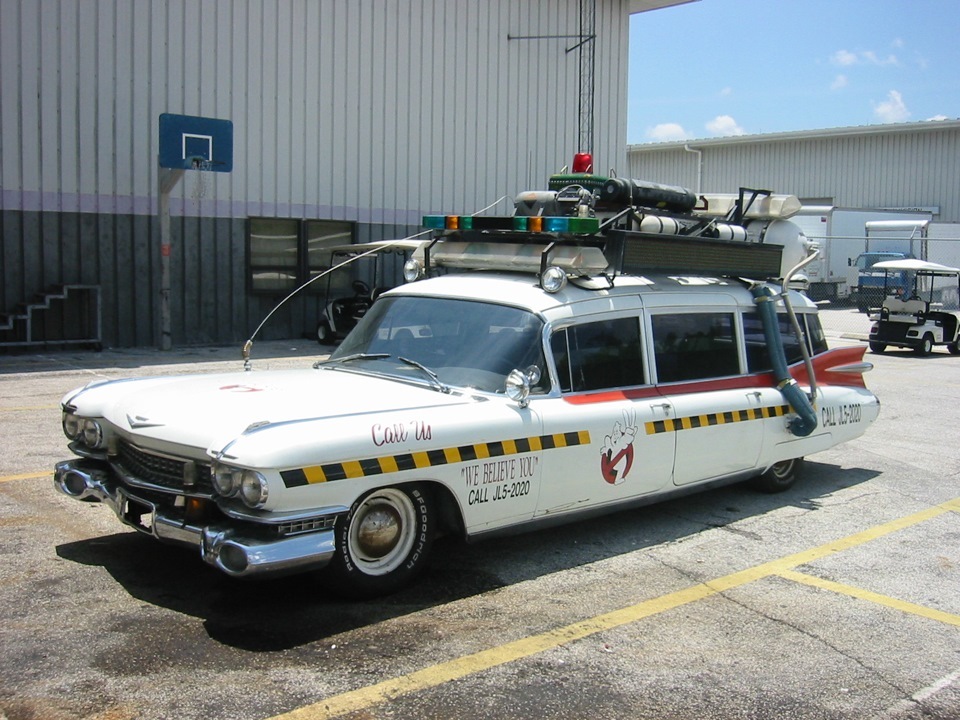 ECTO-1 Ghostbusters
 - My, Ecto-1, Ghostbusters, Models, Scale model, Papercraft, Paper, With your own hands, Longpost