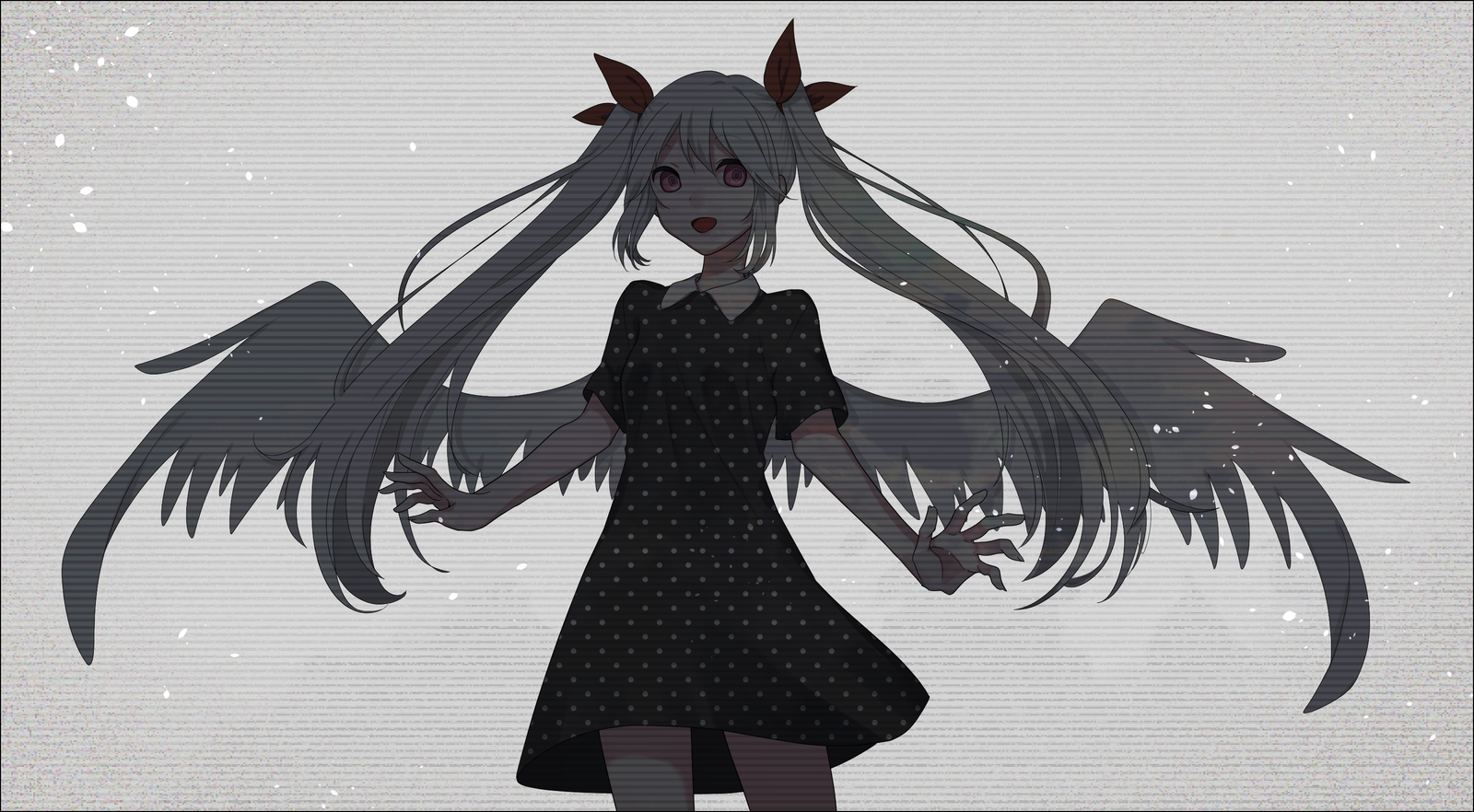 I'm glad you're evil too - Anime, Anime art, Not anime, Vocaloid, Hatsune Miku, Pinocchiop, , Pixiv, Longpost