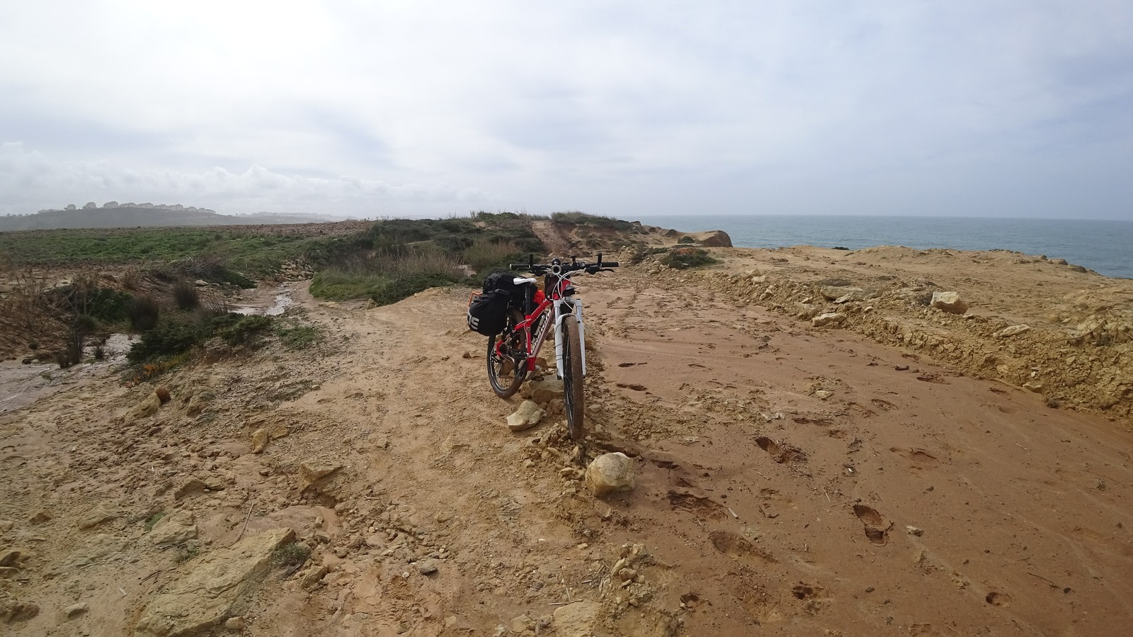 Somewhere by bike. - My, Portugal, Travels, Bike trip, Hike, Tent, Longpost