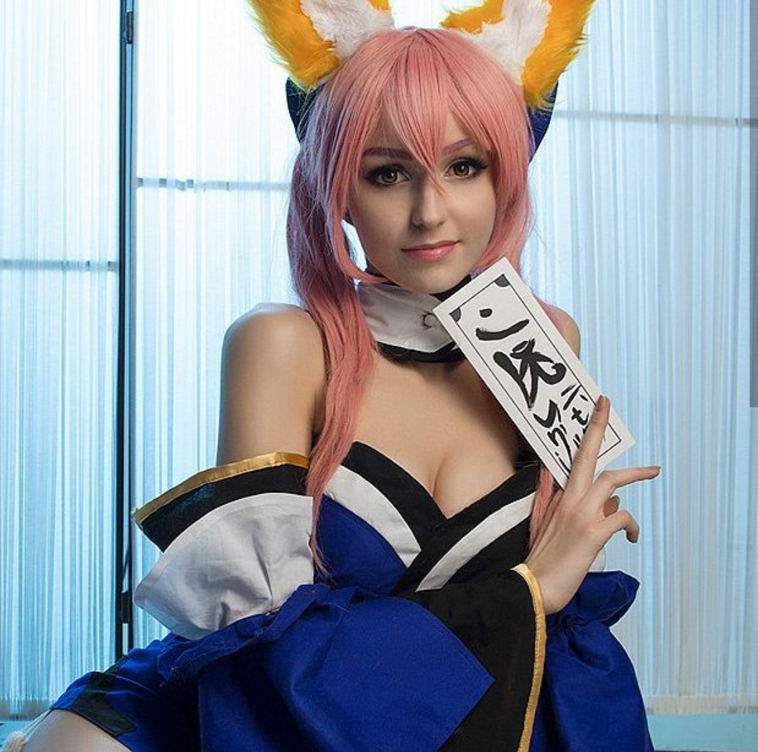 Girls and ears) - Girls, Cosplay, Tamamo no mae, Longpost