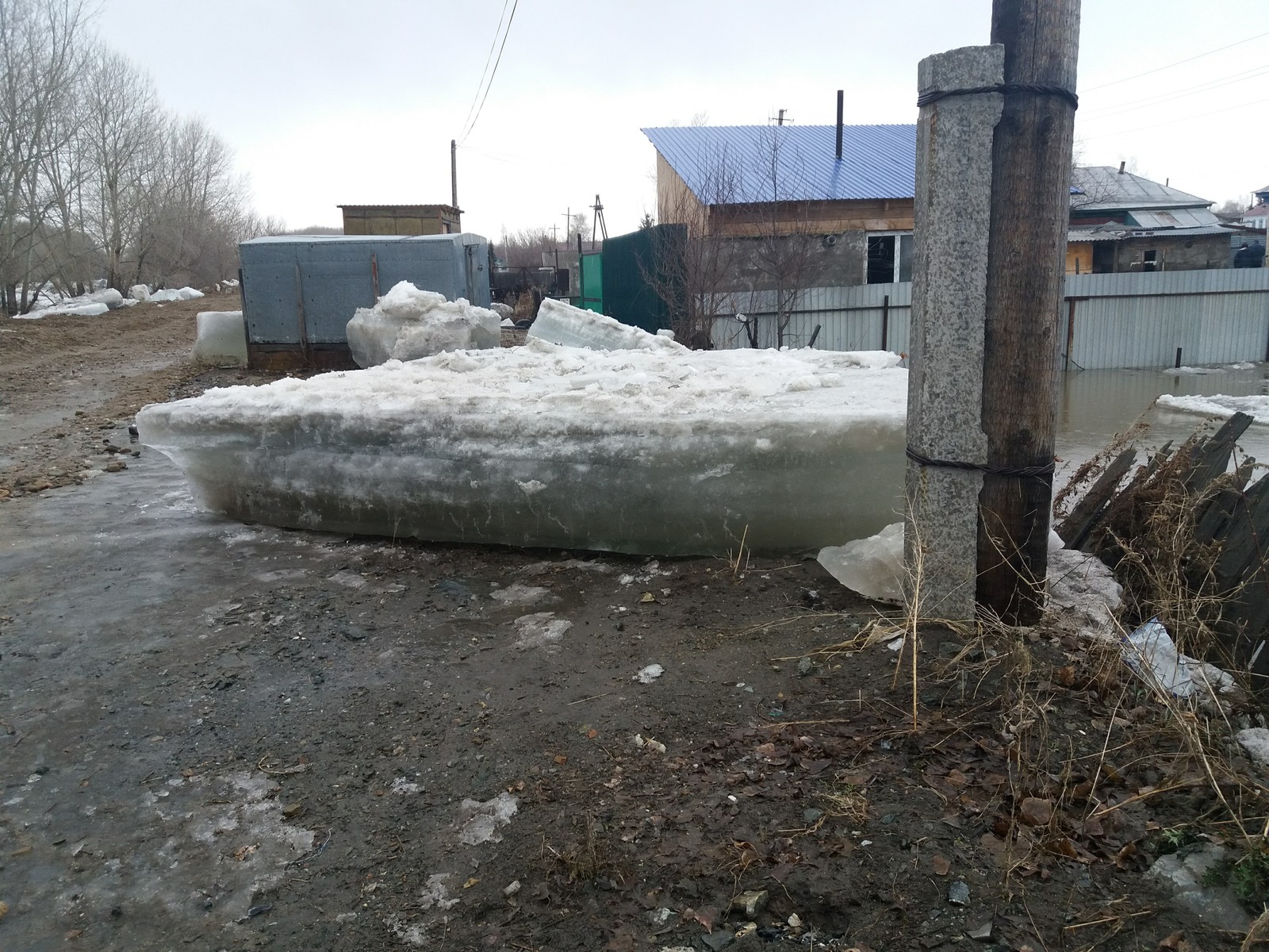 The Uba River overflowed its banks. Eastern Kazakhstan, Shemonaikha city - My, Потоп, , Oriental, Kazakhstan, Longpost, Government support