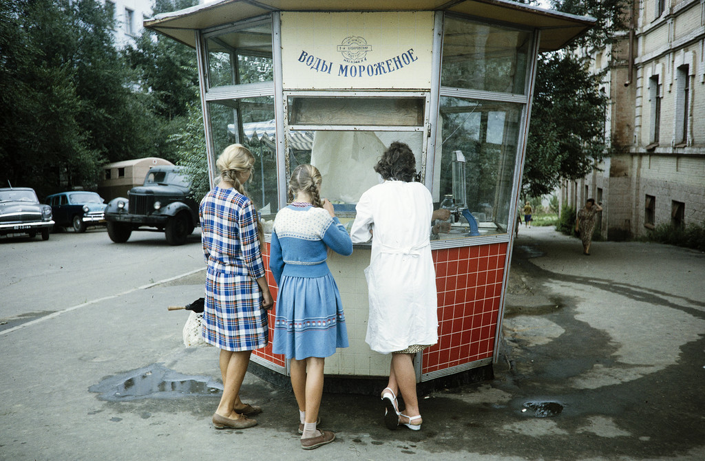 Фотографии 1959г. Советская торговля - Фотография, Советская торговля, Россия глазами иностранцев, Длиннопост, Торговля