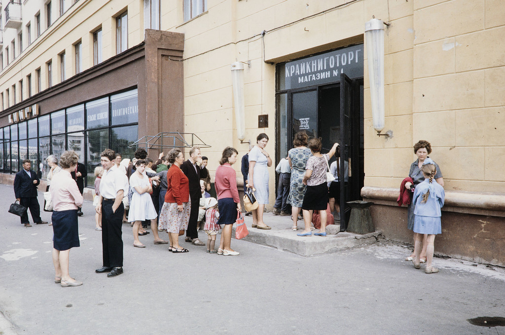 Фотографии 1959г. Советская торговля - Фотография, Советская торговля, Россия глазами иностранцев, Длиннопост, Торговля