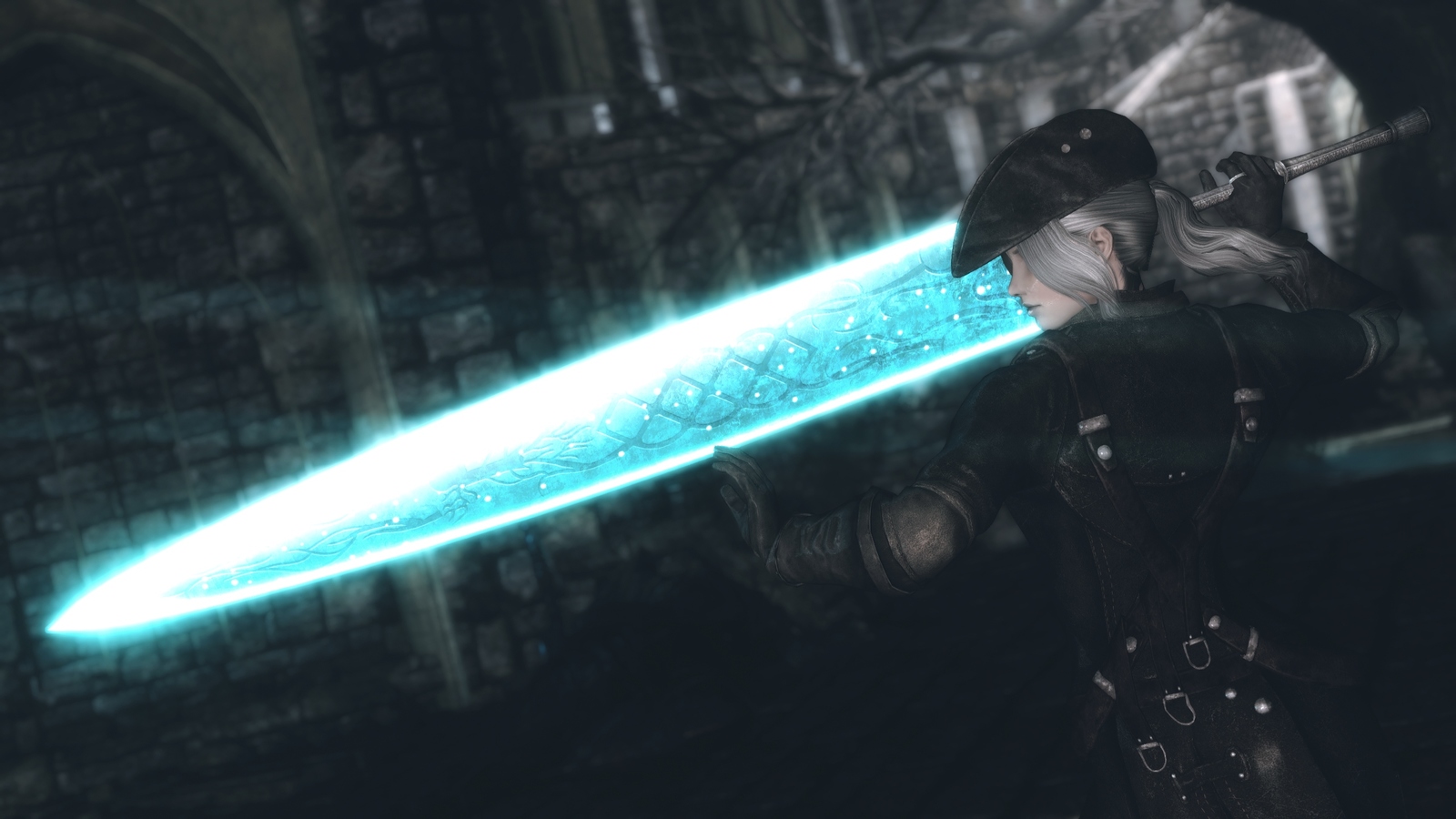 Swords of Moonlight Mod for Skyrim Special Edition - Dark souls, Skyrim, Maud, Sword, , Longpost, Fashion