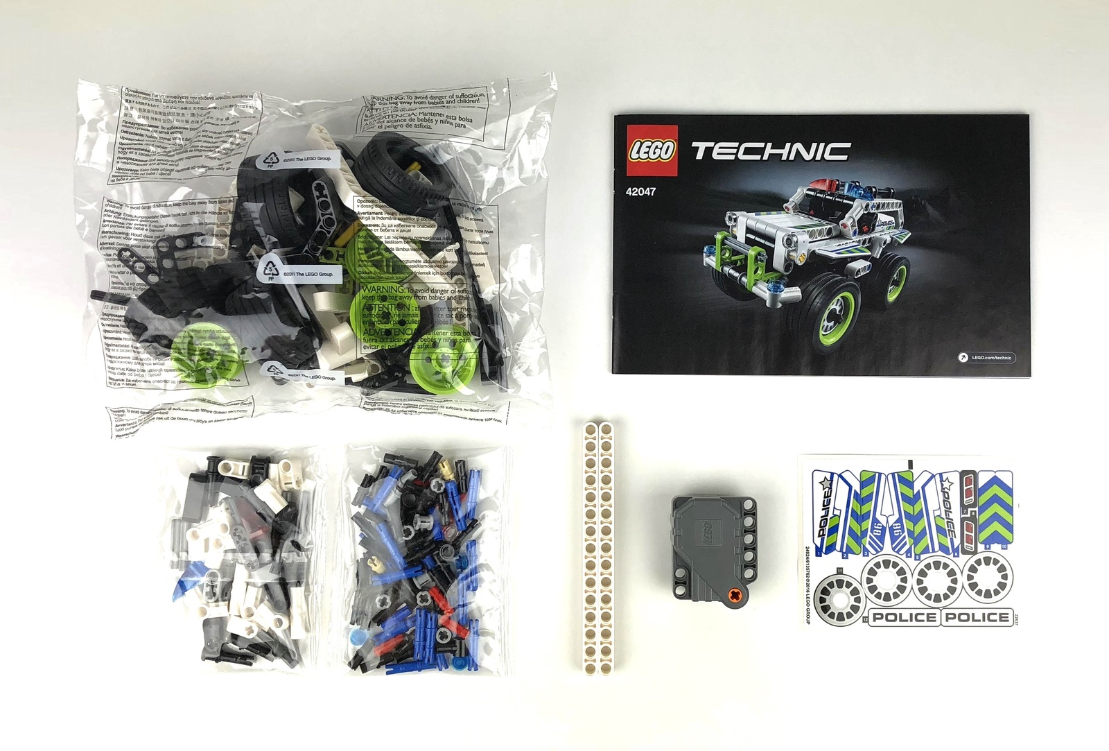 LEGO Technic 42047 Police Patrol - quick build - My, Lego, Lego technic, Constructor, Hobby, Longpost, Police, Car