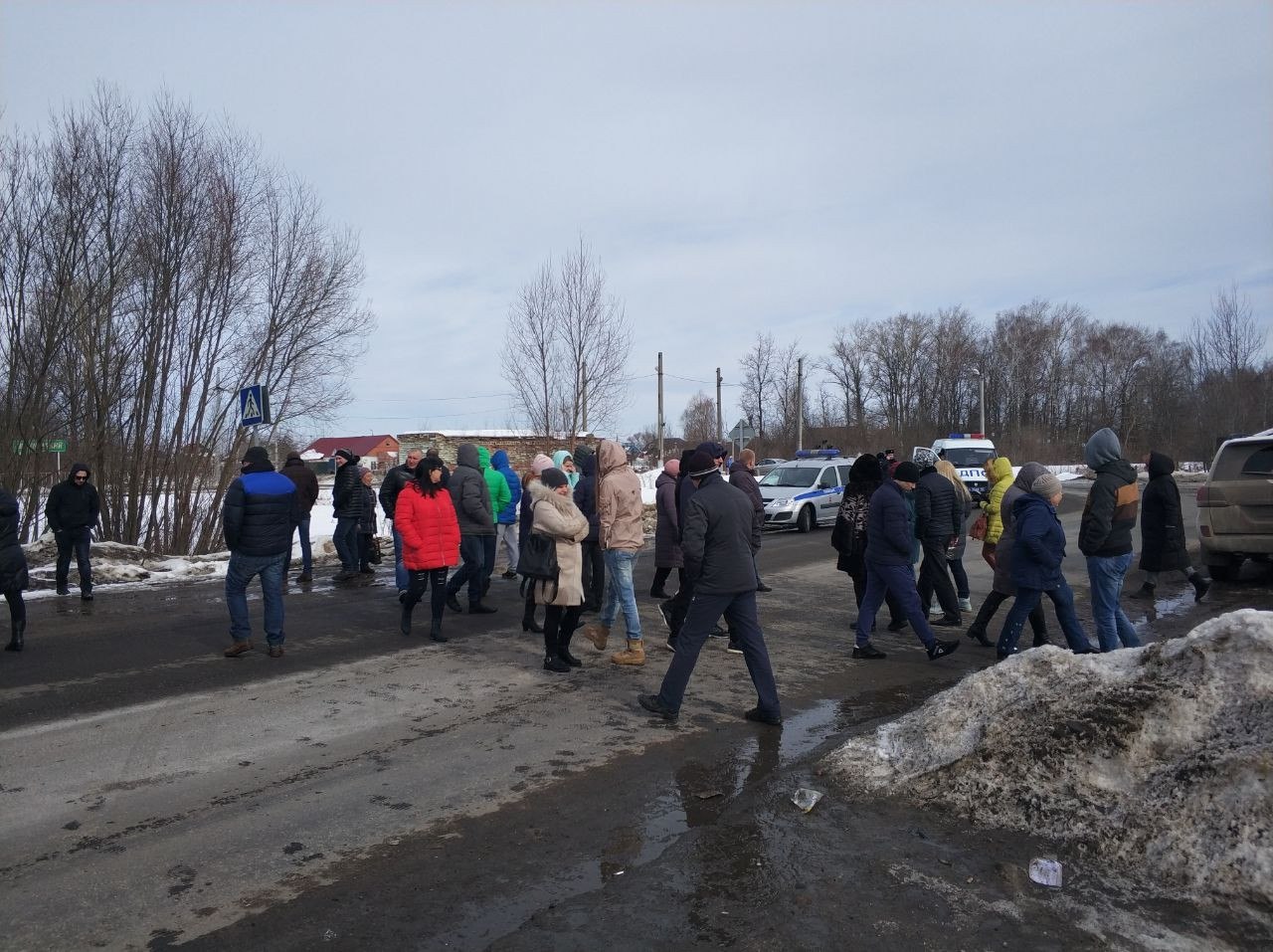 The second day in Kolomna, residents block the way for garbage trucks to the landfill - Dump, Volovichi, Kolomna, Volokolamsk, Garbage, No rating, Longpost, Negative