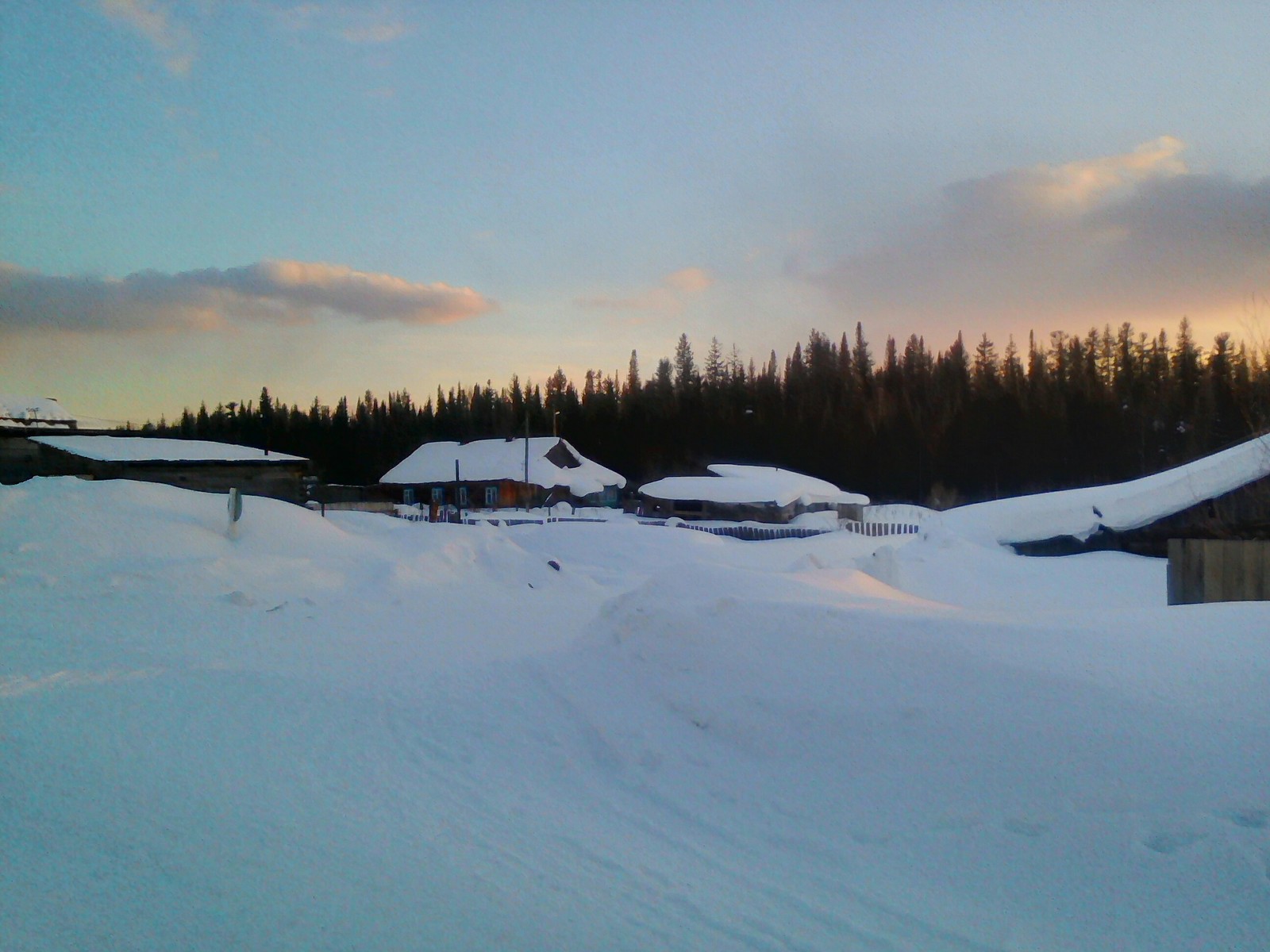 Taiga sketches - My, Siberia, Taiga, Village, Longpost