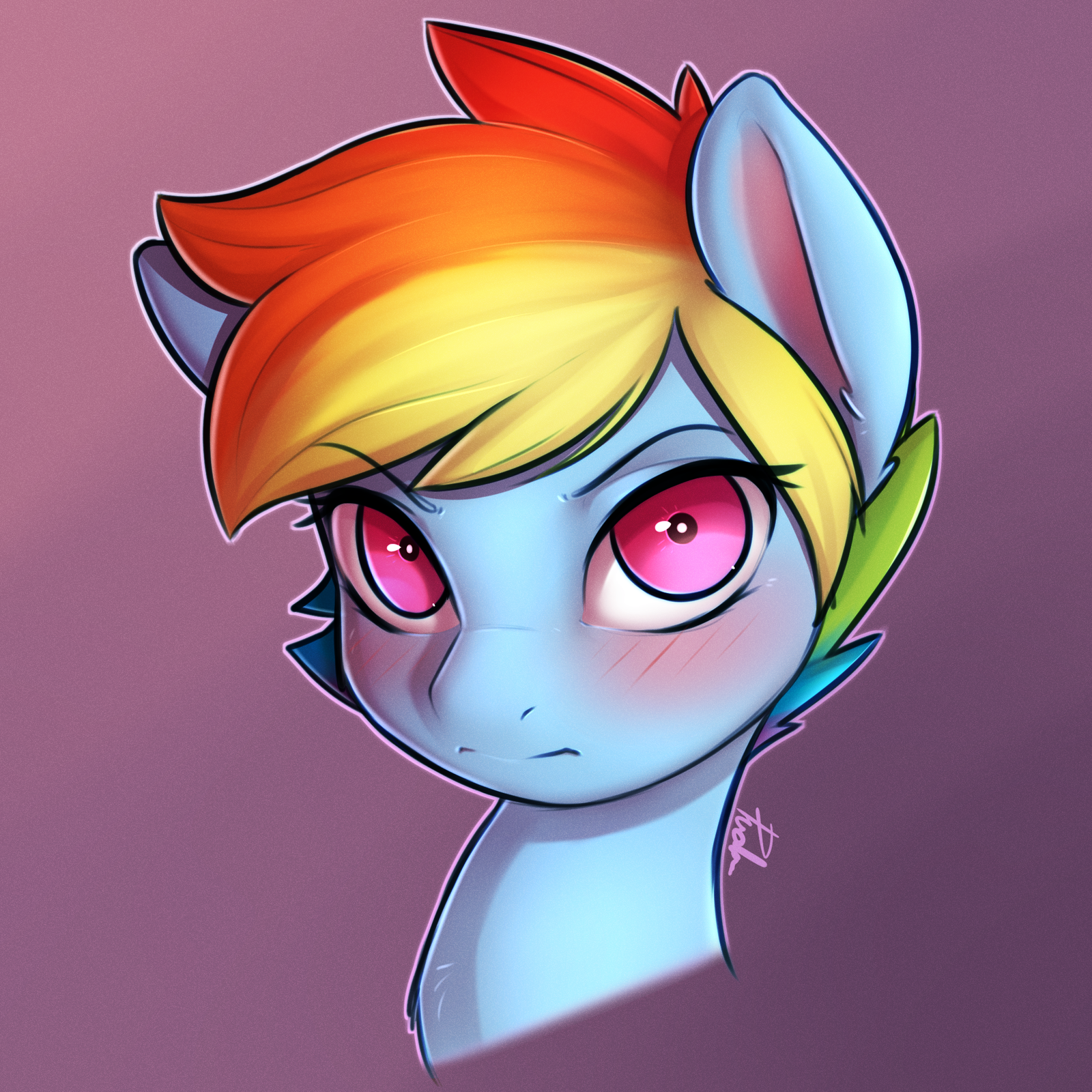 Dashie - PonyArt, My little pony, CaptainPudgeMuffin, Rainbow dash