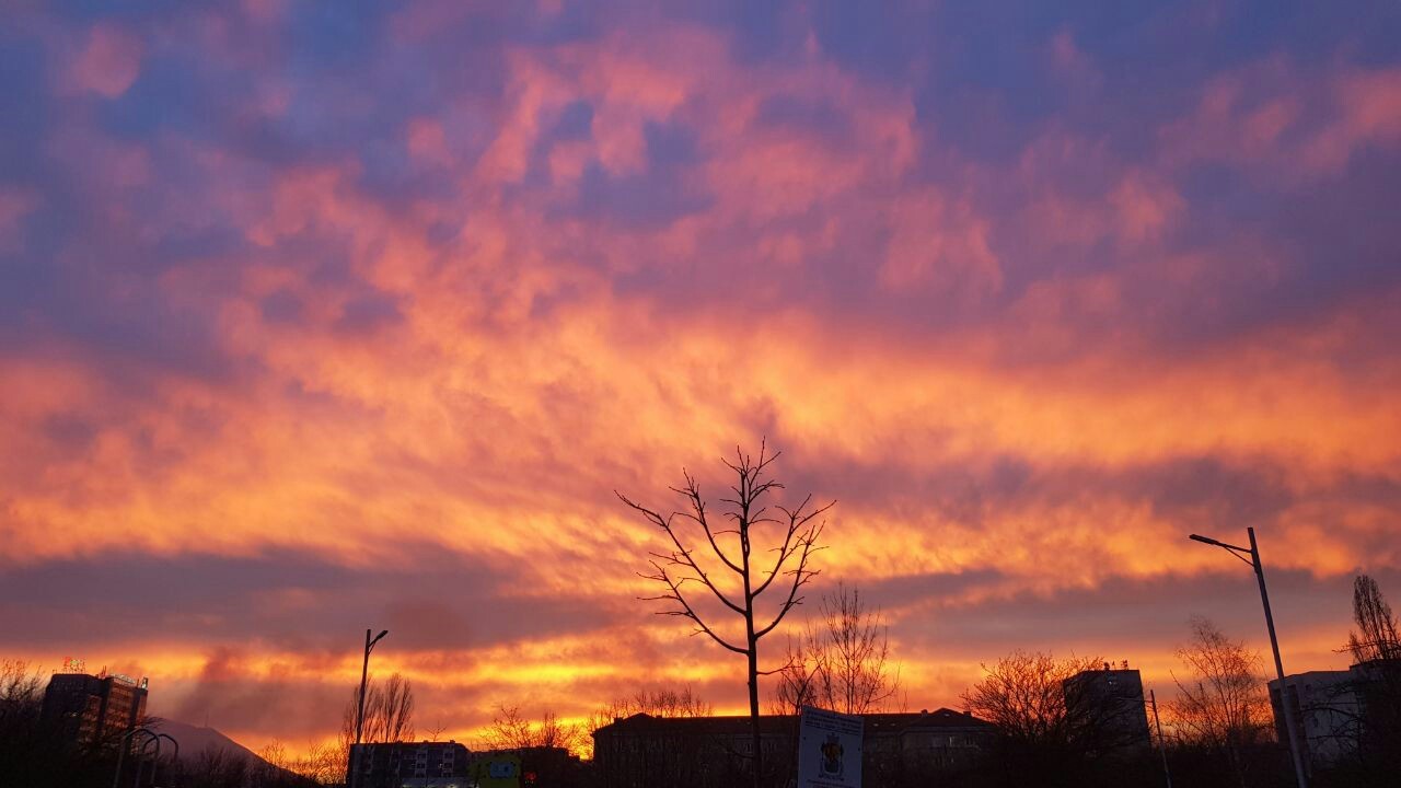 Just a beautiful spring sky - My, Sky, Beautiful, Nature, The photo, Spring, No filters