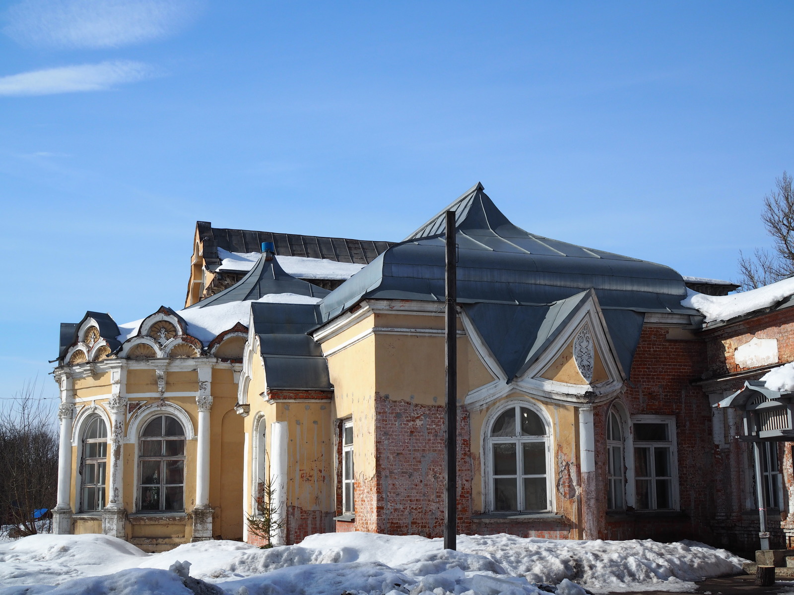 Усадьба Алтуфьево. Господский дом. 2018 год. - Моё, Фотография, Усадьба, Русские усадьбы, Длиннопост