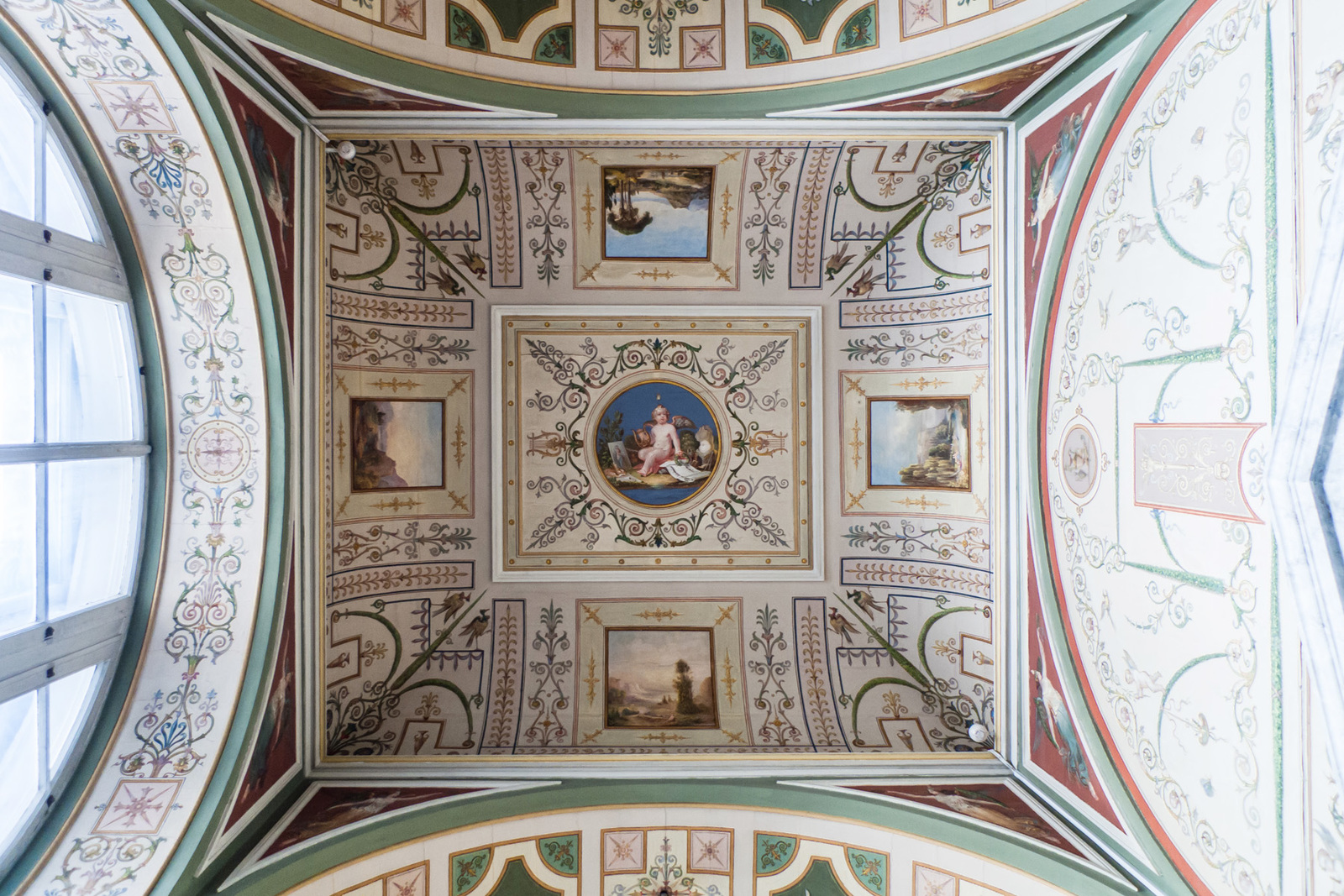 Ceilings of the Hermitage, amateur photos - My, Castle, Hermitage, Art, Architecture, Ceiling, Panasonic Lumix, Longpost