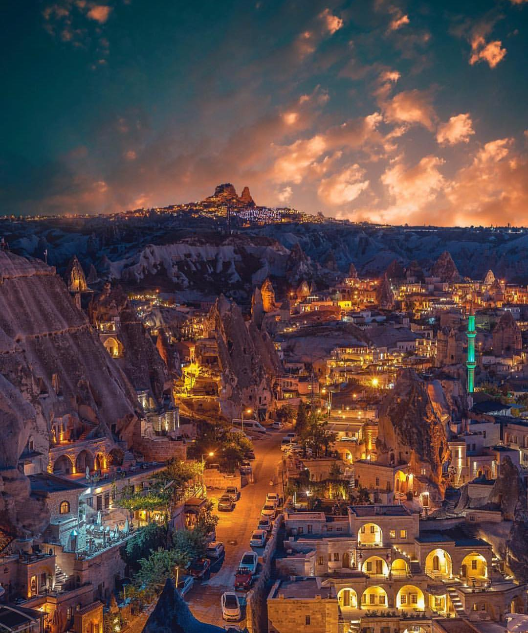 Cappadocia - Красота, Город, Турция, Каппадокия, Фотография