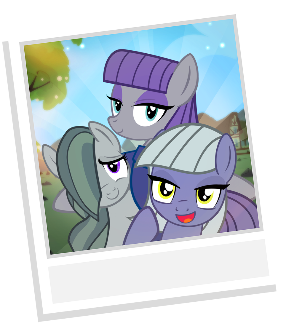 Just some Rock Farm girls - Limestone Pie, PonyArt, My little pony, Maud pie, Marble pie