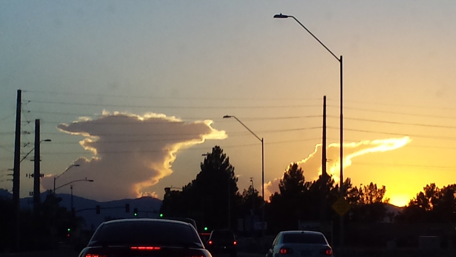 The cloud looks like a pirate with a gun - Clouds, Pirates, Pistols, The photo