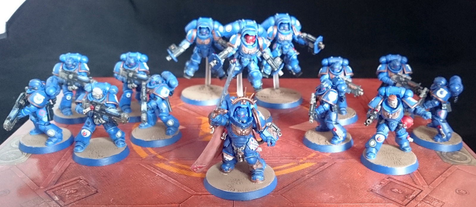 Let's get into the hobby. - My, Warhammer 40k, Wh miniatures, Ultramarines, Miniature, Longpost, The photo