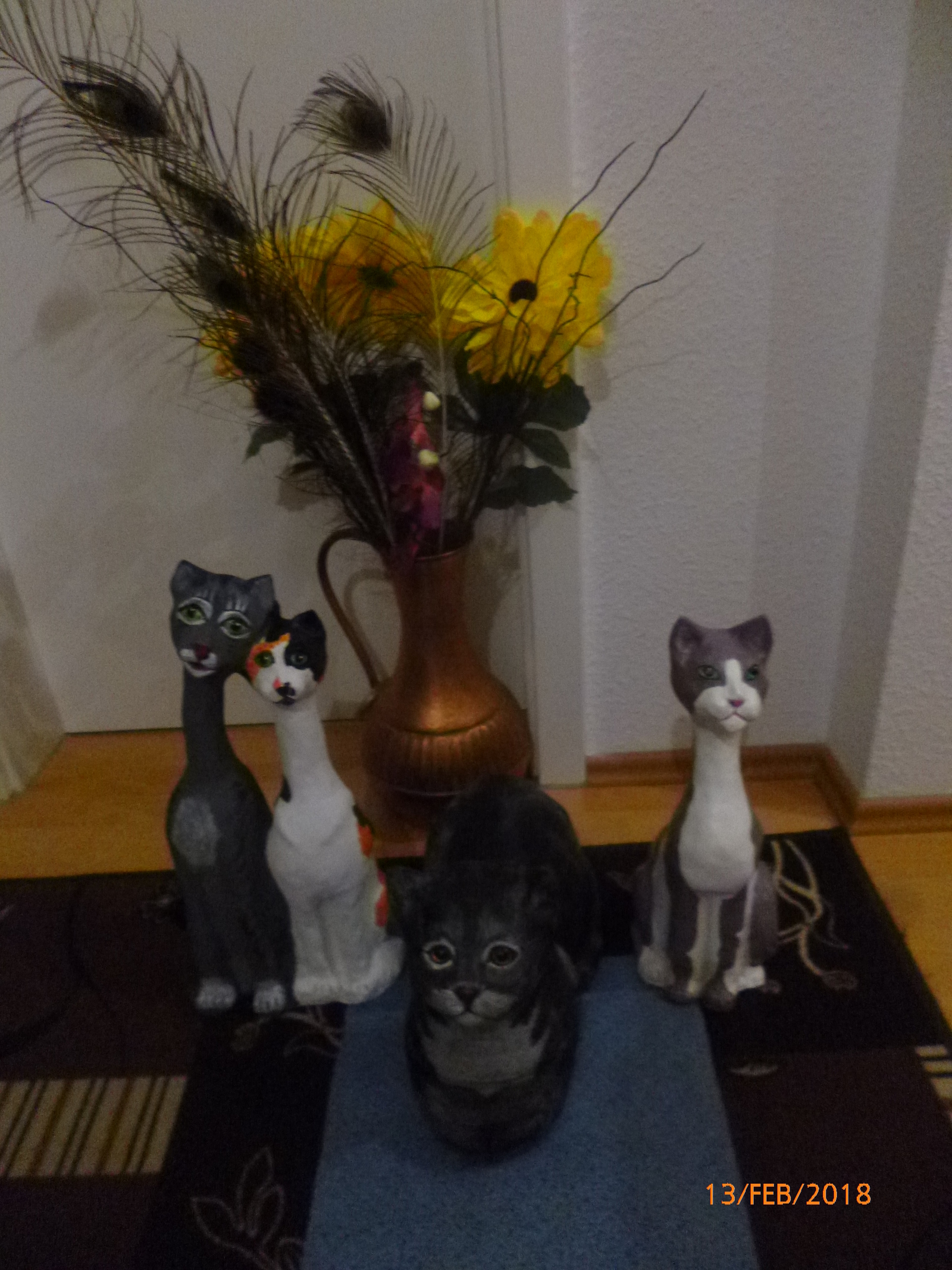 My CATS, cats, KITTENS - My, , Papier mache, cat, , Animals, Longpost