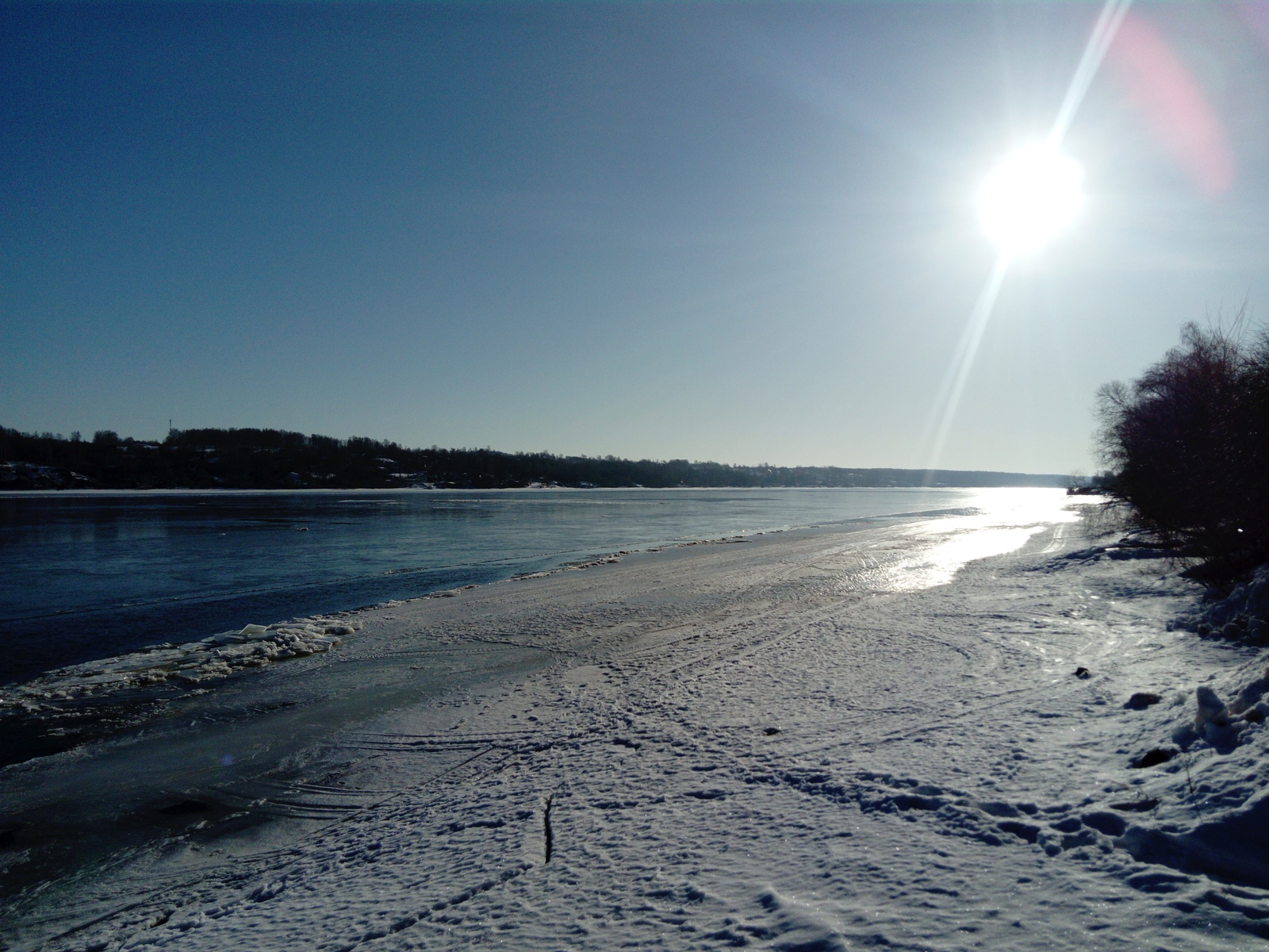 All warmth and Spring) from a small town on the Volga. - My, Spring, Morning, To all, Longpost