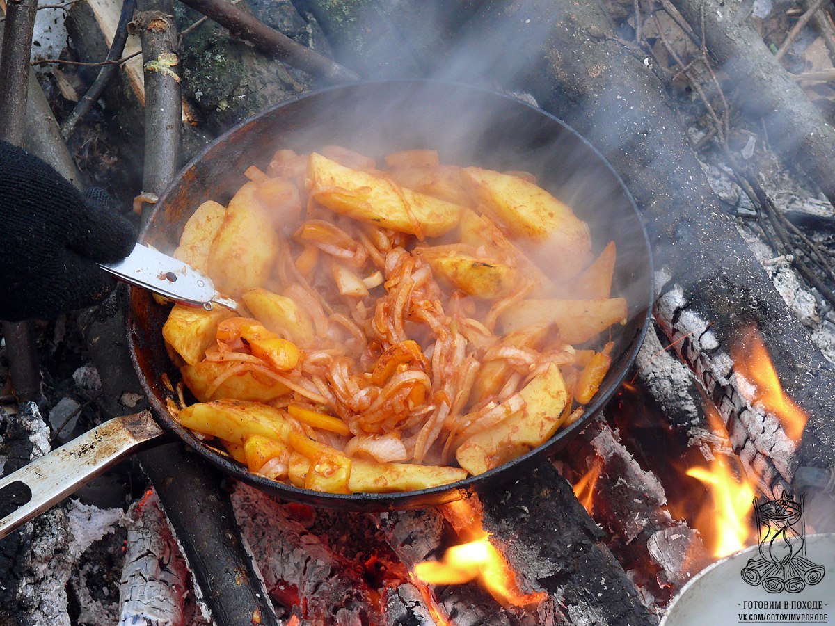 SHURPA FROM LAMB - Hike, Forest, Tourism, Туристы, Food, Cooking, Nature, Relaxation, Longpost