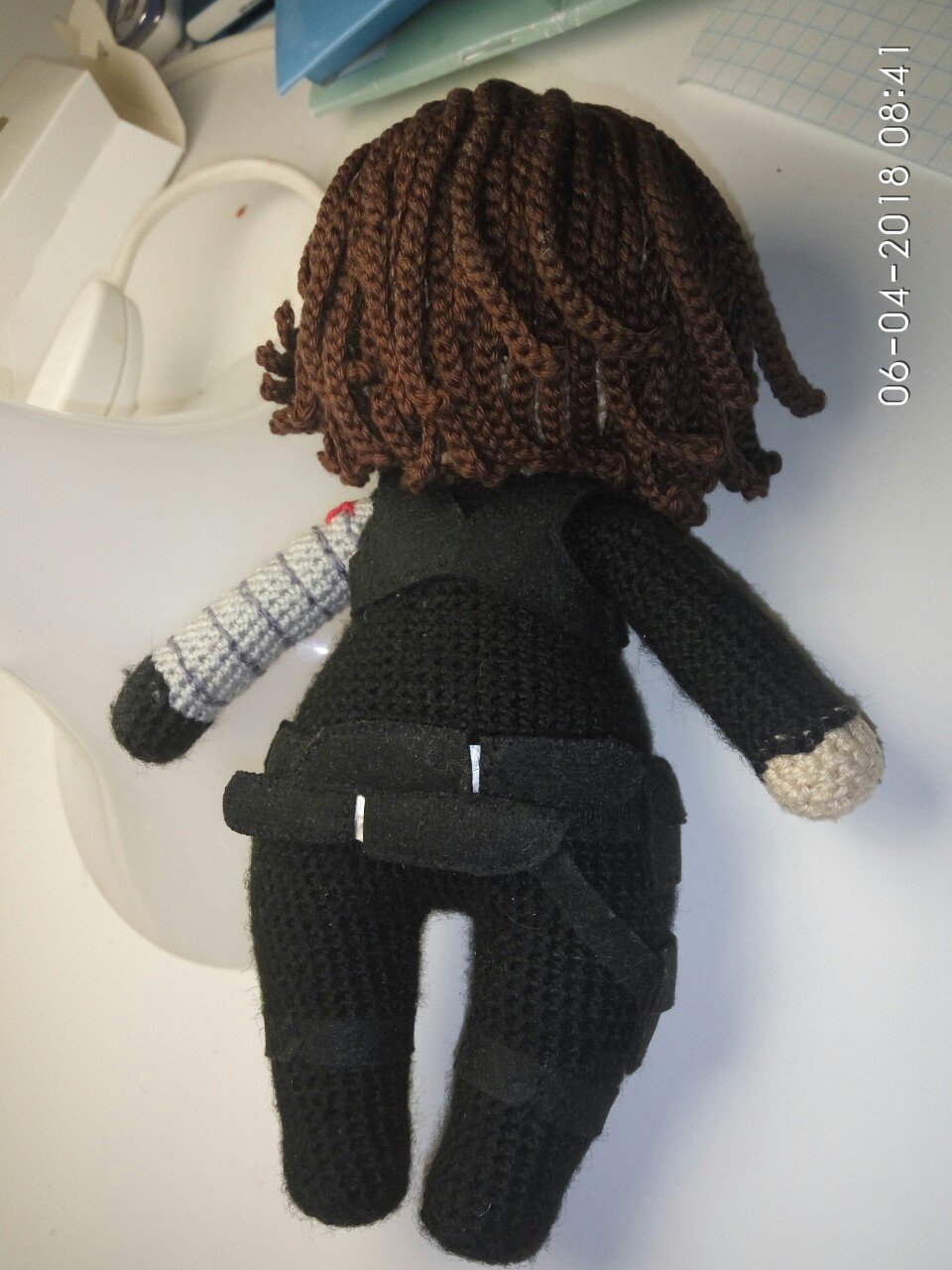 Companion for going to the movies - My, Winter soldier, Bucky Barnes, Avengers, Doll, Longpost