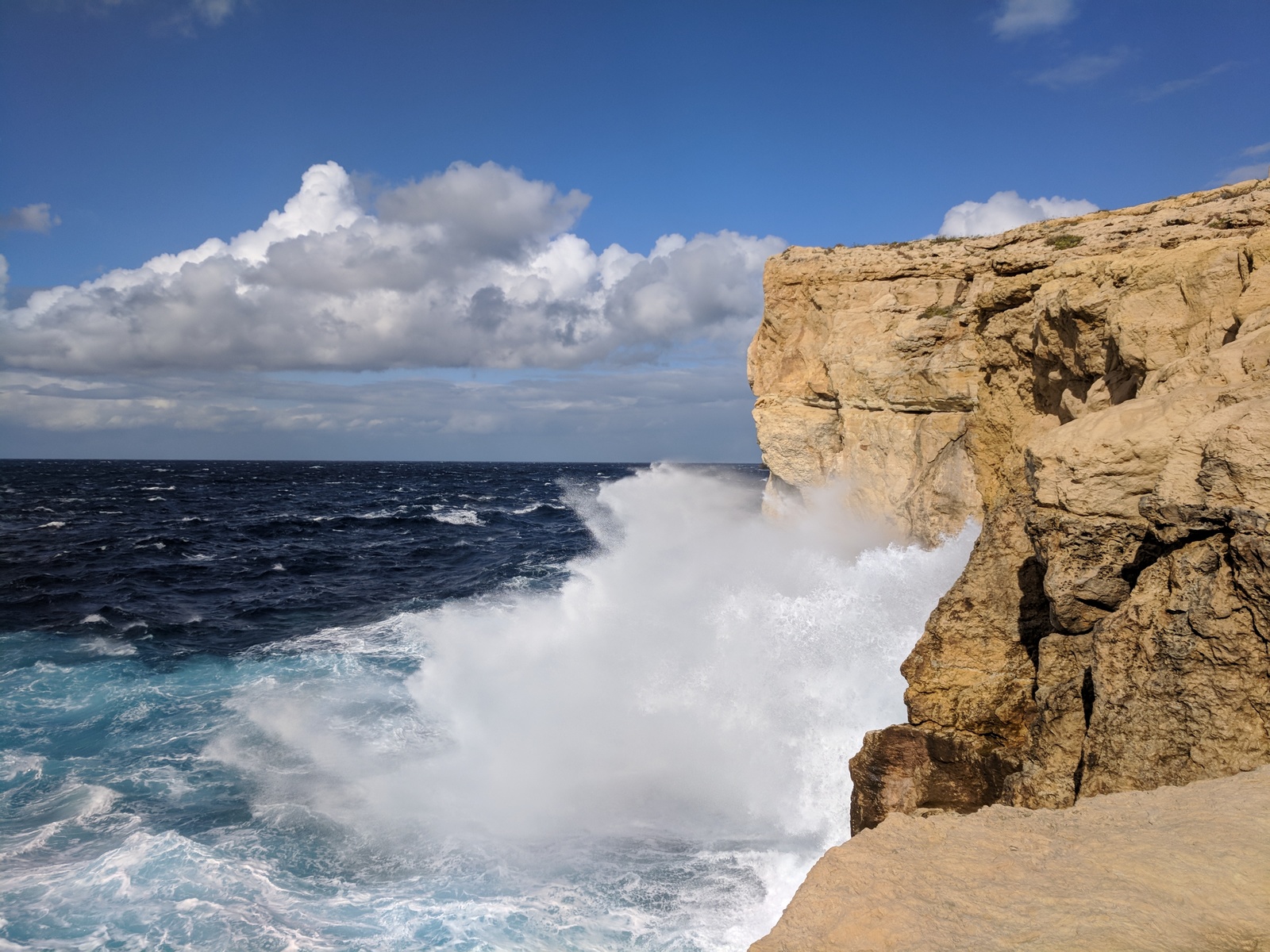 Notes of a girl diver. Malta Blue Hole - My, Diving, Underwater world, , Malta, , Longpost