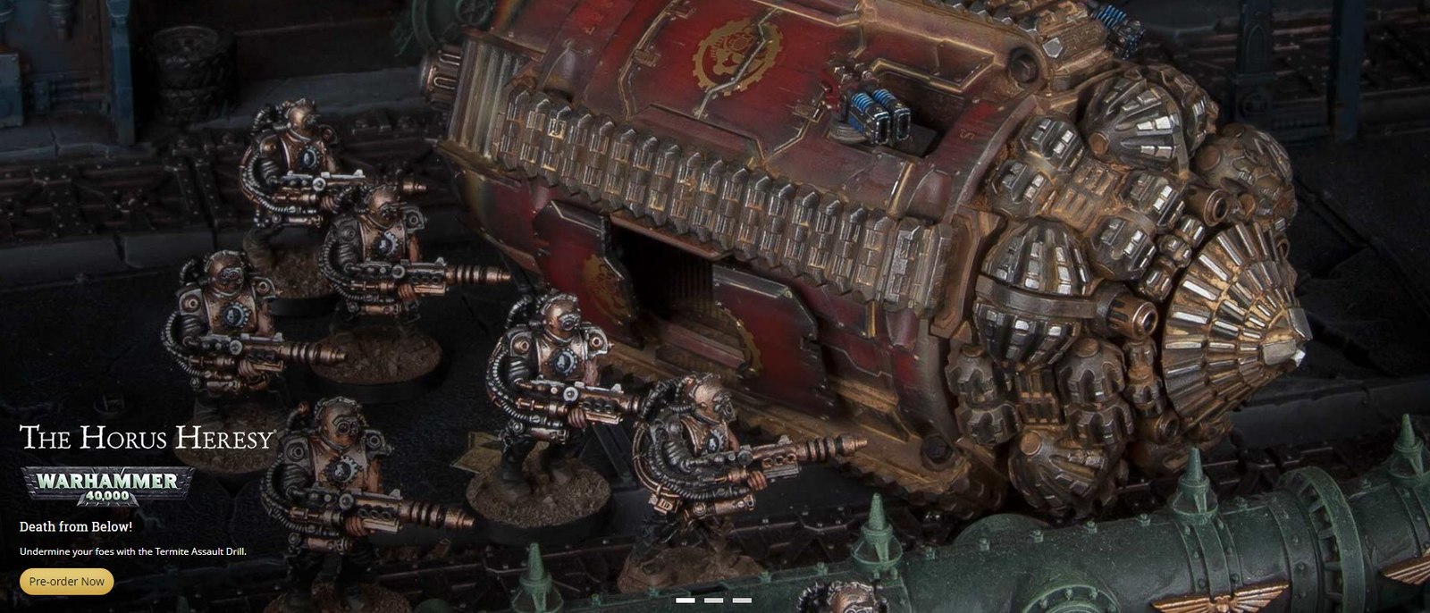 Underground Rhino is now available for order! - Warhammer 40k, Forge World, Wh News, Wh miniatures, Longpost