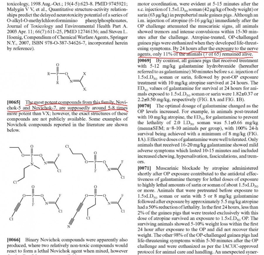 The United States found a patent with the formula OV Novichok - Новичок, , Skripal poisoning, Politics, Russia, USA