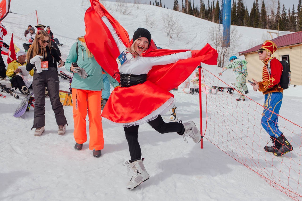 The carnival of the Grelka Fest festival was held in the Siberian resort of Sheregesh - Sheregesh, Resort, Siberia, The festival, , Carnival, Video, Longpost