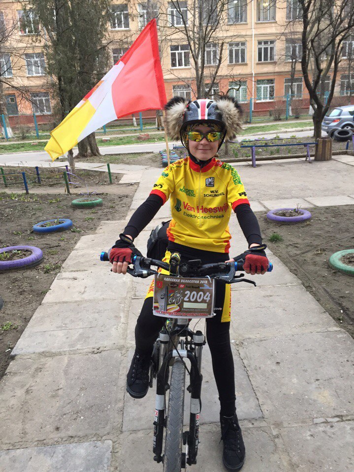 Bicycle race-bicycle rally Odessa sotka 2018 - My, Cycling, , , , Longpost, Bicycle racing