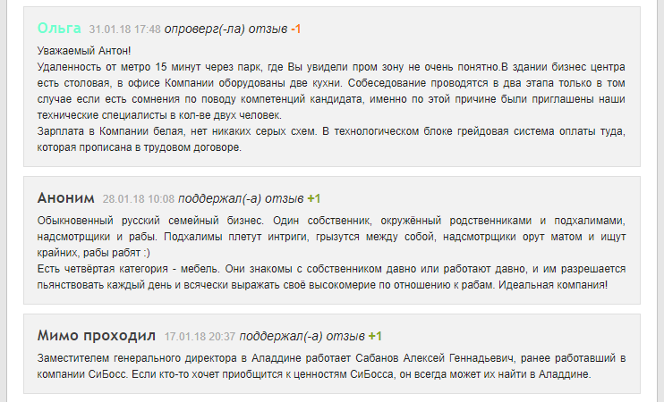 Ржачные отзывы о работодателе - Работа, Работодатель, Работа в аладдин, Длиннопост