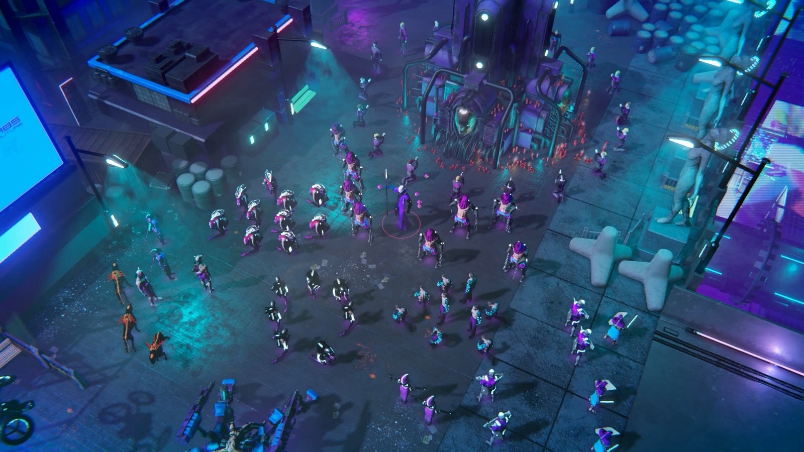 The trailer for cyberpunk isometric strategy Re-Legion has been announced. - Games, RTS, , , Video, Longpost