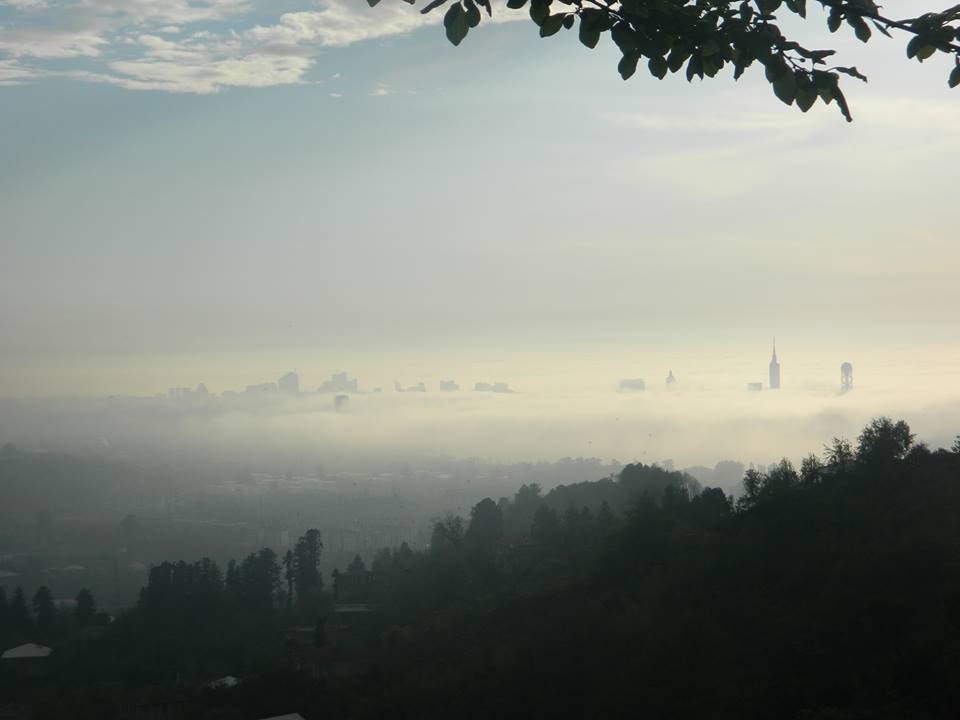 Fog - Georgia, Batumi, Fog, The photo, Longpost