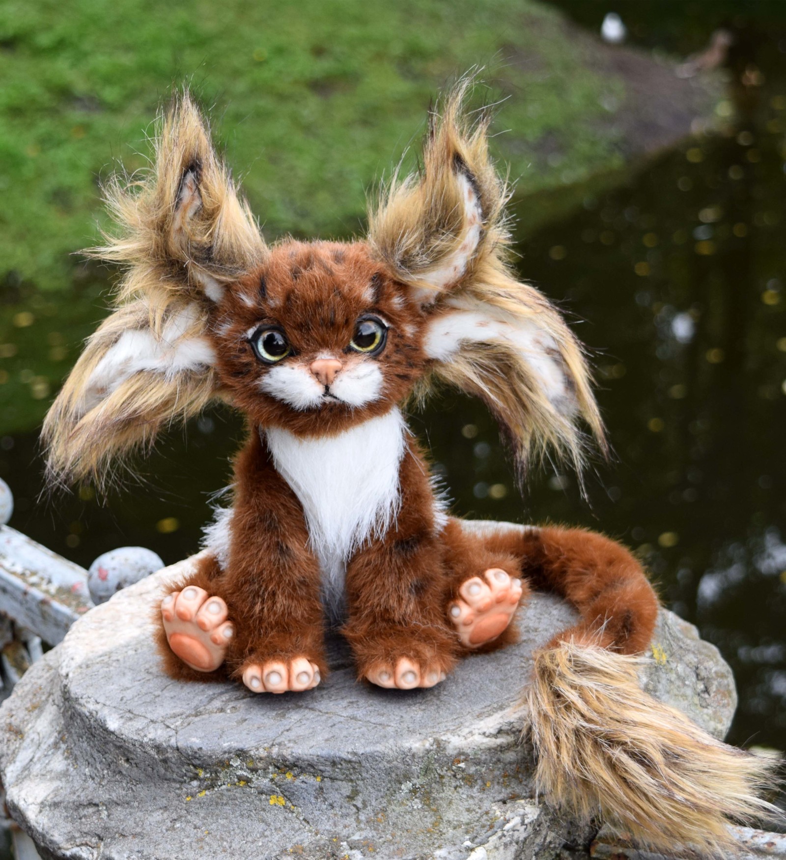 Fantastic Kitty - My, Author's toy, Copyright, Soft toy, cat, Handmade, Fantastic Beasts and Where to Find Them, Longpost