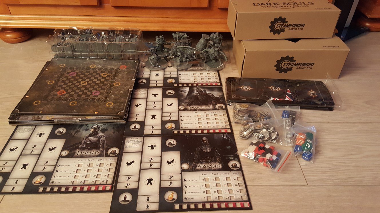 Знакомство с Dark Souls: The Board Game. Часть 1. | Пикабу