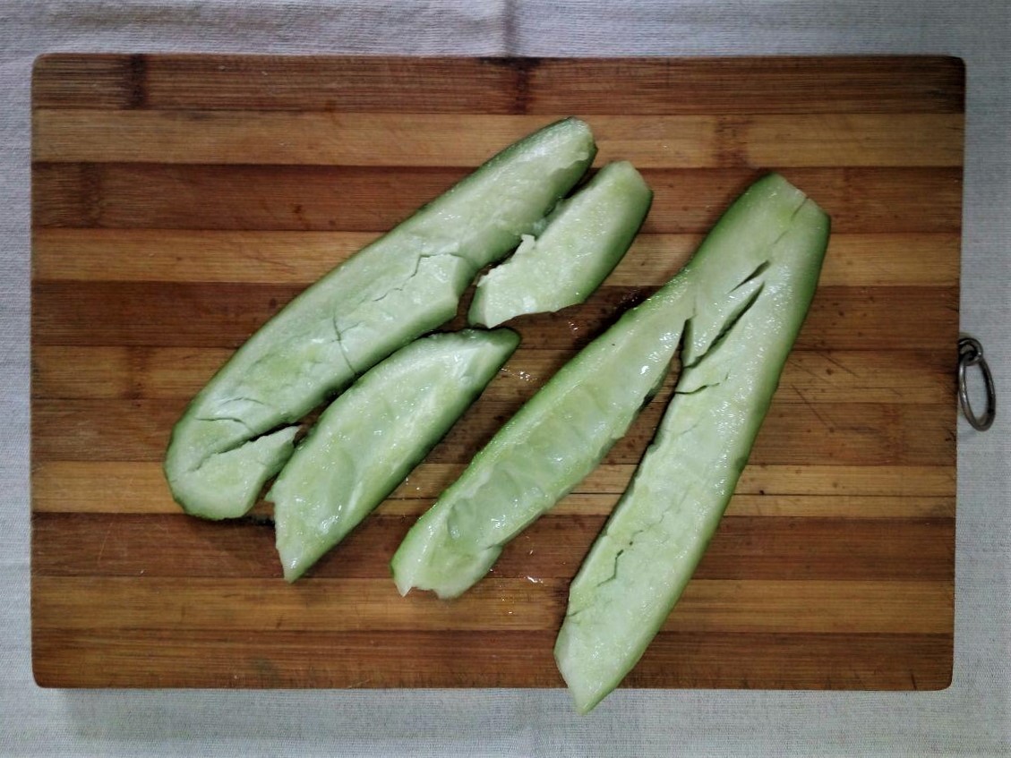 Smashed Cucumber Recipe - My, Food, Recipe, Cooking, Cucumbers, Longpost