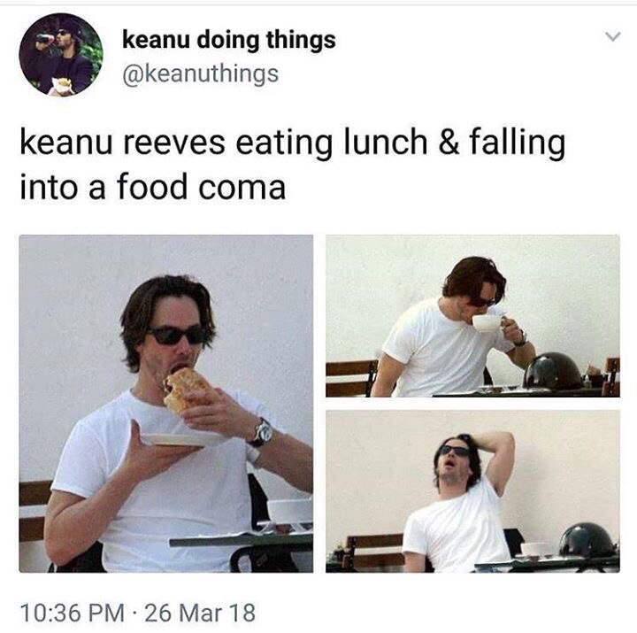 Keanu does things - Keanu Reeves, Longpost, Twitter, , Screenshot