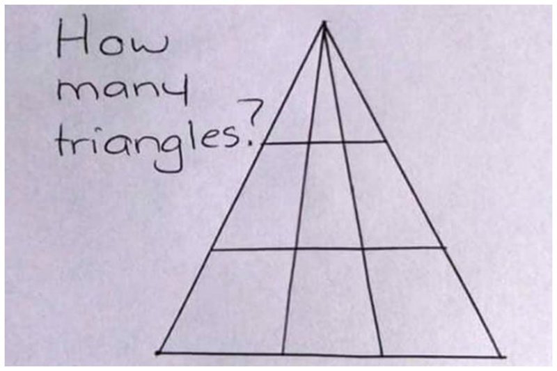 Netizens were unable to cope with the task for schoolchildren - how many, Triangle, Task, School, Facebook, I cried