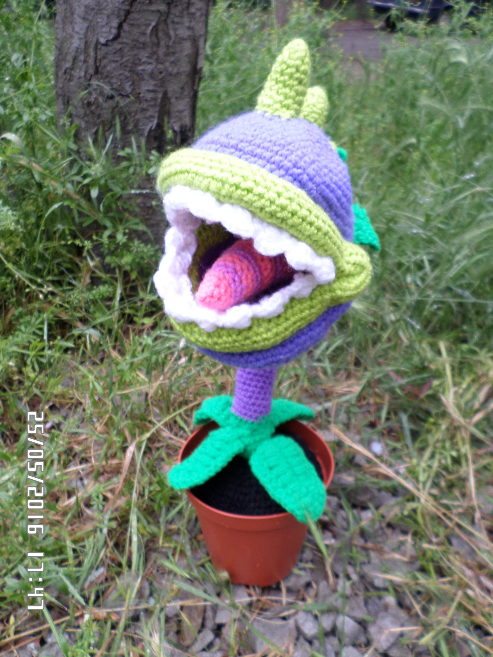 Plants versus Zombies. - My, Crochet, Knitting, Knitted toys, Needlework without process, Longpost, Plants vs Zombies, 