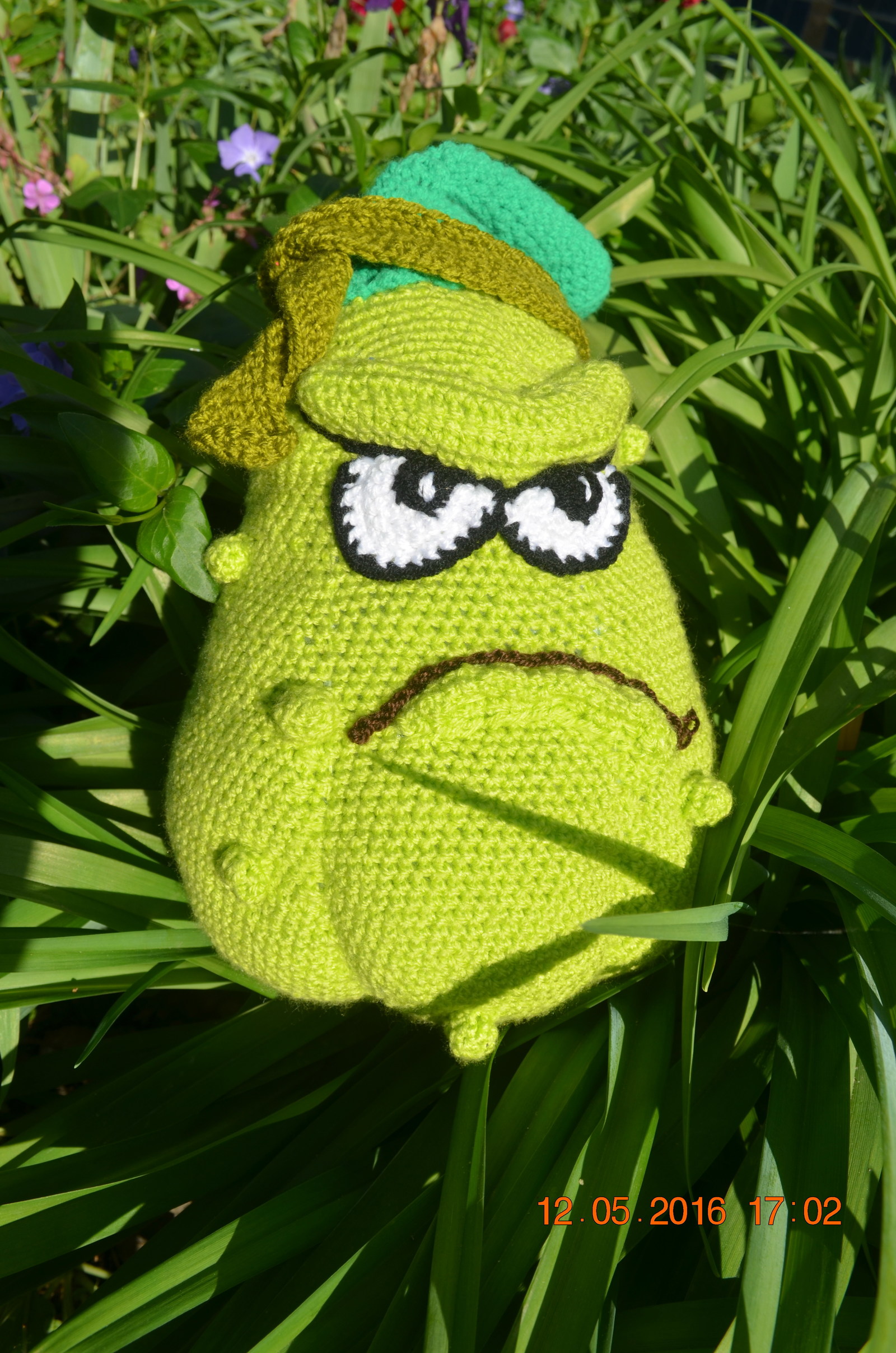 Plants versus Zombies. - My, Crochet, Knitting, Knitted toys, Needlework without process, Longpost, Plants vs Zombies, 