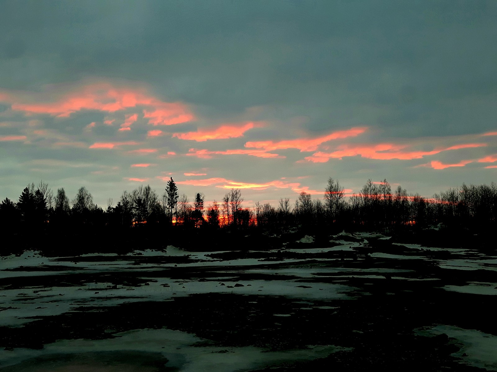 Morning at the Quarry - My, dawn, Morning, Career, beauty, Longpost