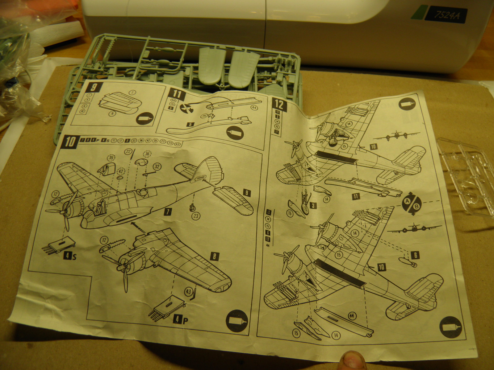 Soviet models. - My, Models, the USSR, Toys, Tanks, Prefabricated model, Airplane, Sepecat Jaguar, , Longpost