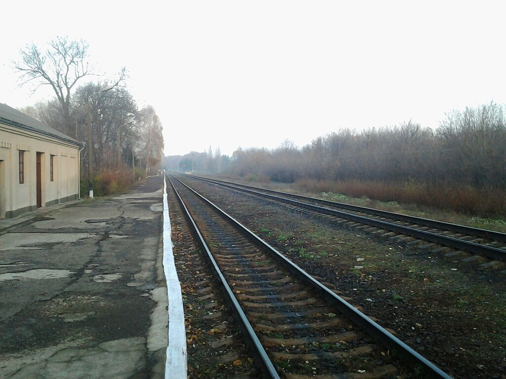 Railway - My, Railway, A train, railway, Travels, Moldova, Longpost