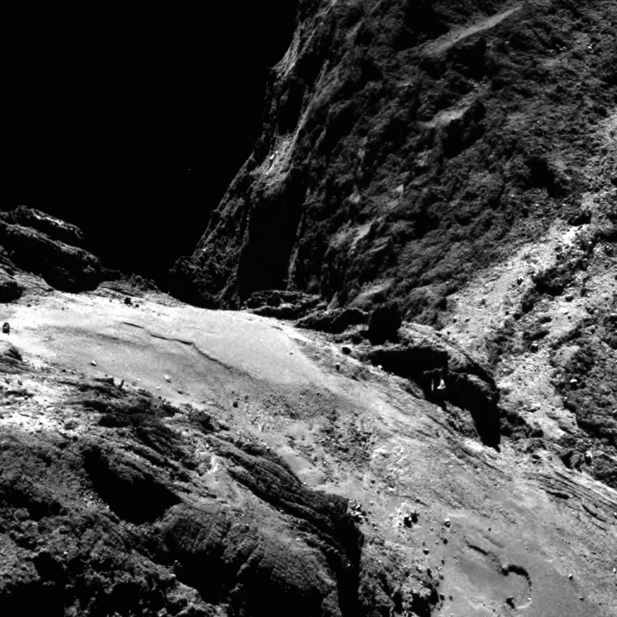 Storm over Churyumova-Gerasimenko - Space, Storm, Comet, Rosetta, Longpost