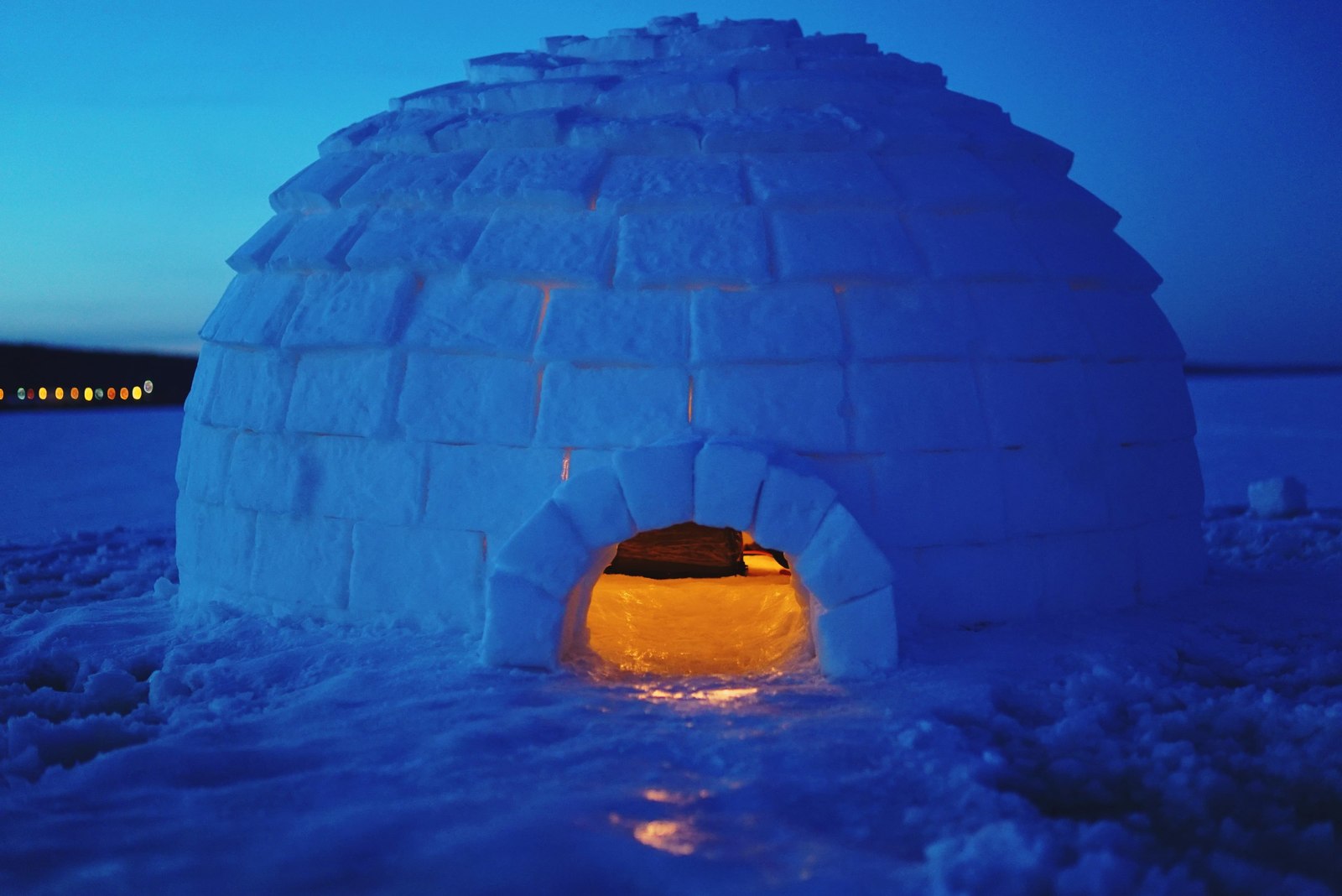 Igloo - My, Igloo, Winter, Snow, Creation, The photo, Longpost, Video