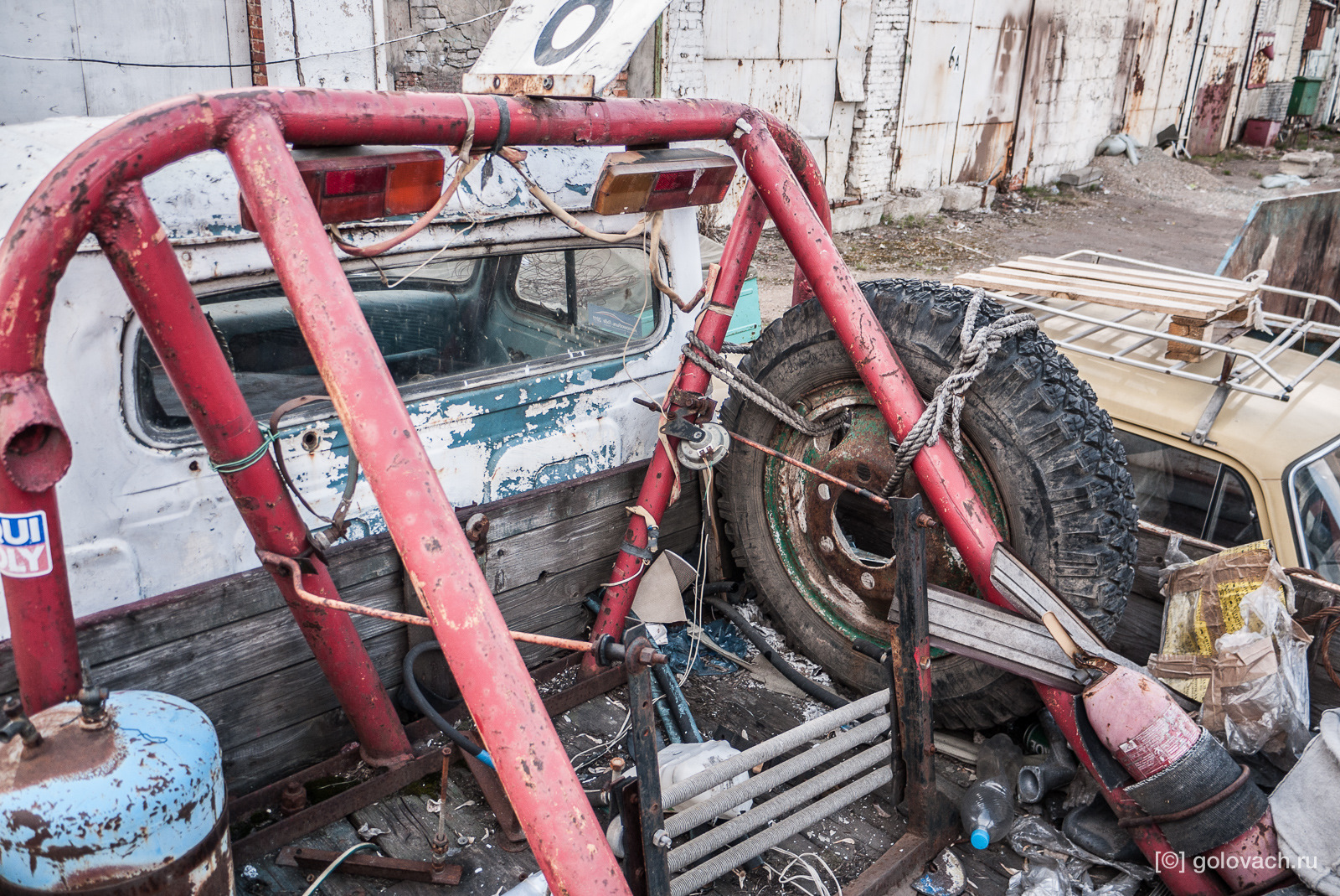 Forgotten racing truck GAZ in the center of Moscow. - Drive2, , Автоспорт, Race, Auto, Longpost